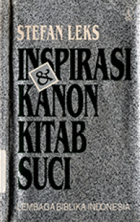 Image of INSPIRASI & KANON KITAB SUCI