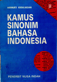 Image of KAMUS SINONIM BAHASA INDONESIA (Cover Biru)