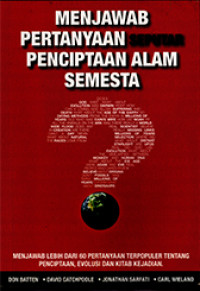 Image of MENJAWAB PERTANYAAN SEPUTAR PENCIPTAAN ALAM SEMESTA